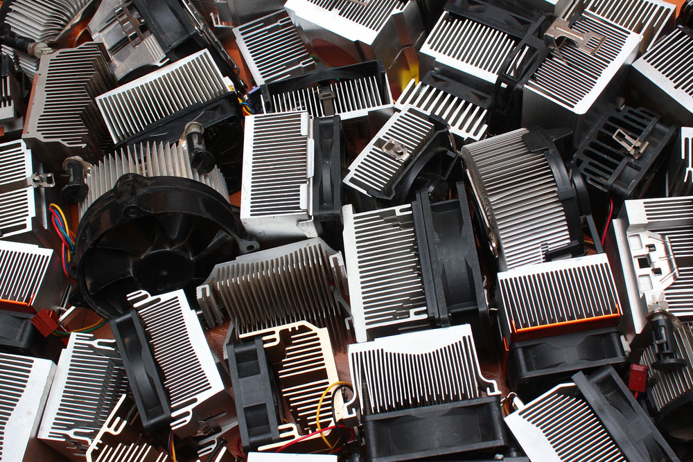 aluminum CPU heatsinks