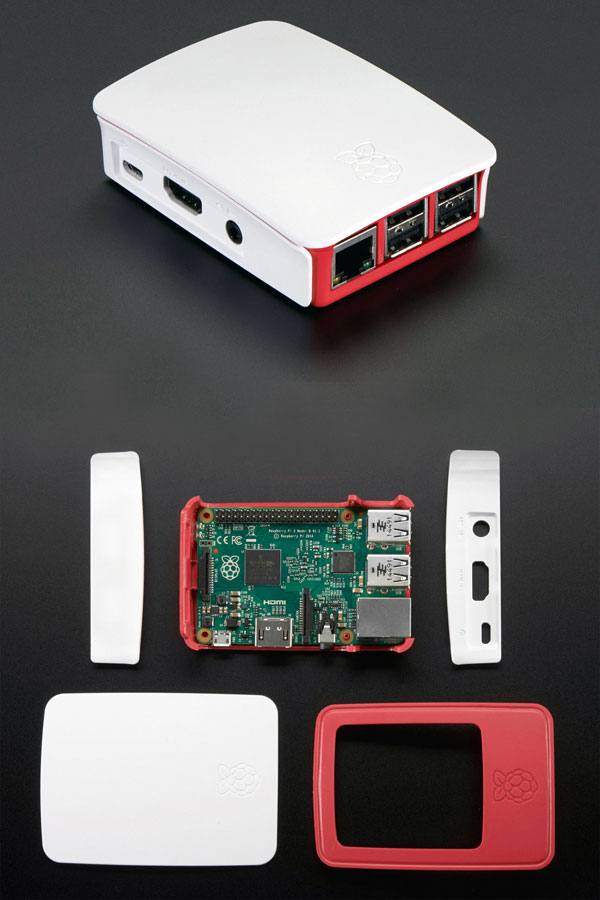 The official Raspberry Pi case