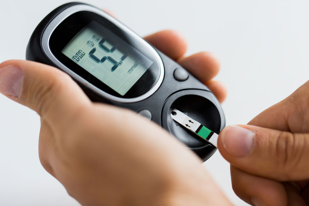 A blood sugar monitor