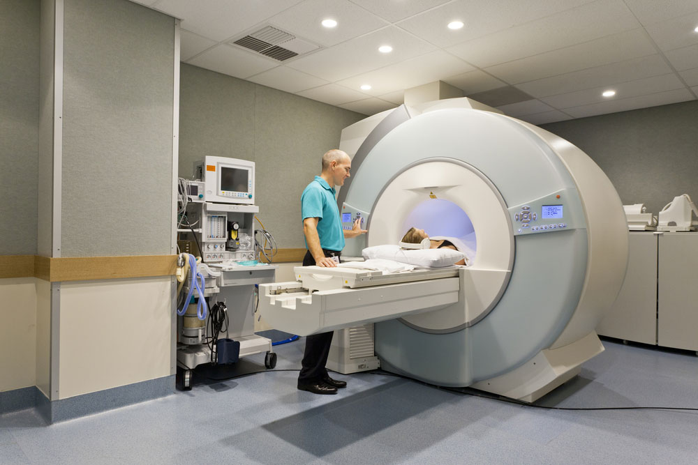 A CT scanner